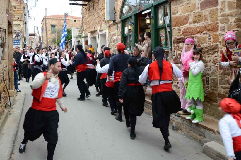 Chios Carnival events: Agas, Mostra, Nekros - Halloween in Chios