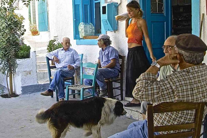 Кафе Dancer - Фолария, Аморгос - Путеводитель по греческой гастрономии