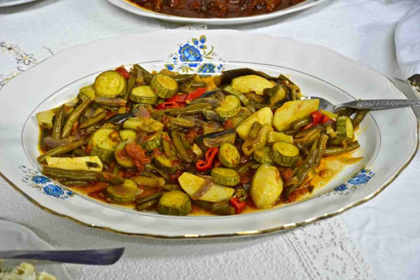 Tourlou or briam - Vegetables in the pan - Greek Gastronomy Guide