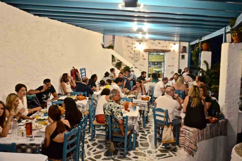 Tαβέρνα το Πανόραμα - Θολάρια, Αμοργός - Greek Gastronomy Guide