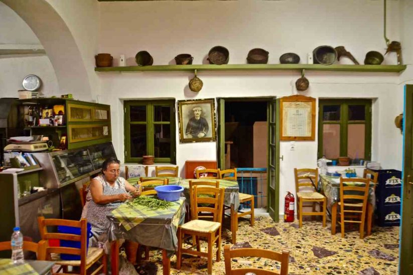 Tαβέρνα το Πανόραμα - Θολάρια, Αμοργός - Greek Gastronomy Guide