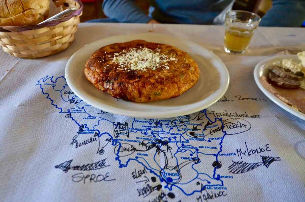 Καφενείο της κυρά Λένης - Κρόκος, Τήνος - Greek Gastronomy Guide