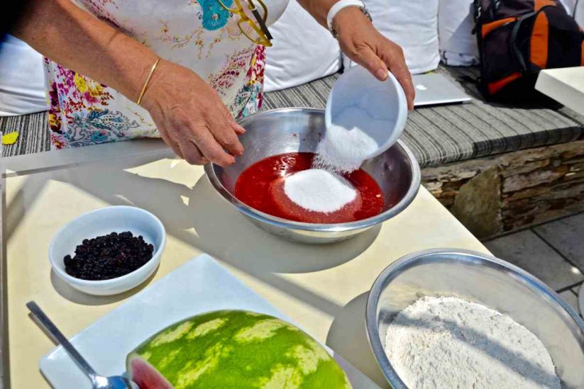 Καρπουζένια ή καρπουζόπιτα - Ίος, Κυκλάδες - Greek Gastronomy Guide