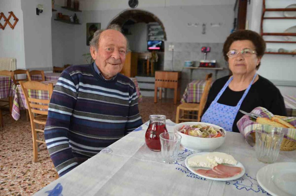 Taverne Duar / Platanos - Steni, Tinos - Griechischer Gastronomieführer
