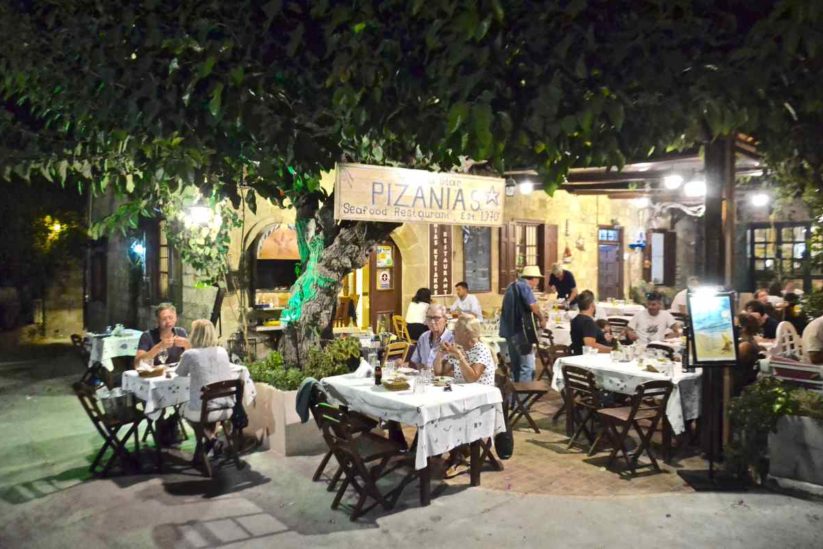 Πιζάνιας Ψαροταβέρνα - Παλιά Πόλη, Ρόδος - Greek Gastronomy Guide