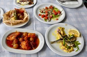 Skiathos-Küche - Koubourelia Ouzo - Skiathos - Griechischer Gastronomieführer