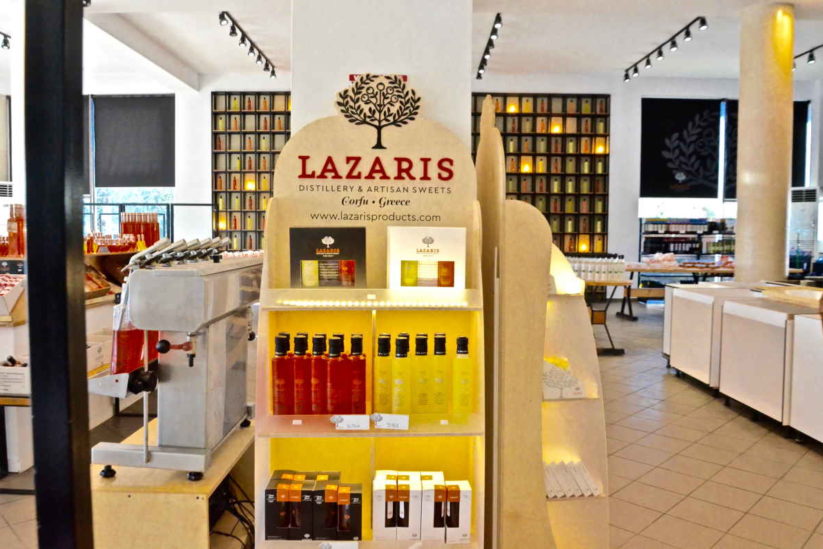 Lazaris Distillery & Artisan Sweets, Ποτοποιία Κέρκυρας - Greek Gastronomy Guide