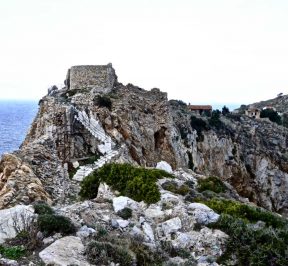 Byzantinische Burg von Skiathos - Griechischer Gastronomieführer