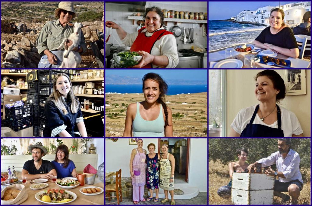 The women of gastronomy of Paros - Greek Gastronomy Guide