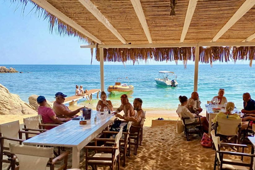 Diamanti Beach Bar - Σκιάθος - Κατερίνα Χούμα - Greek Gastronomy Guide